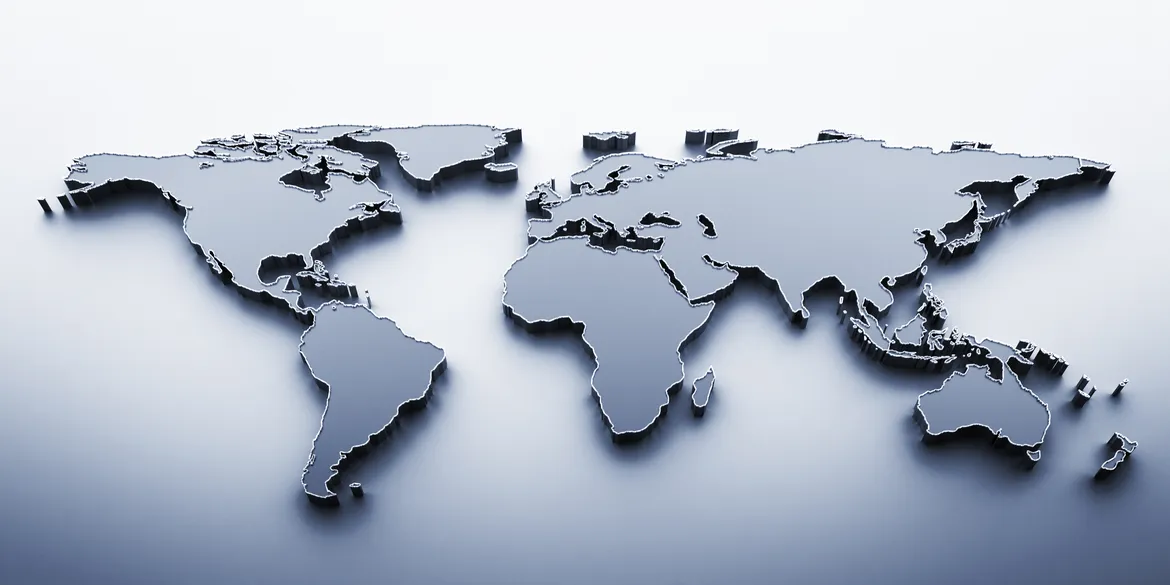 Global career transformation illustration